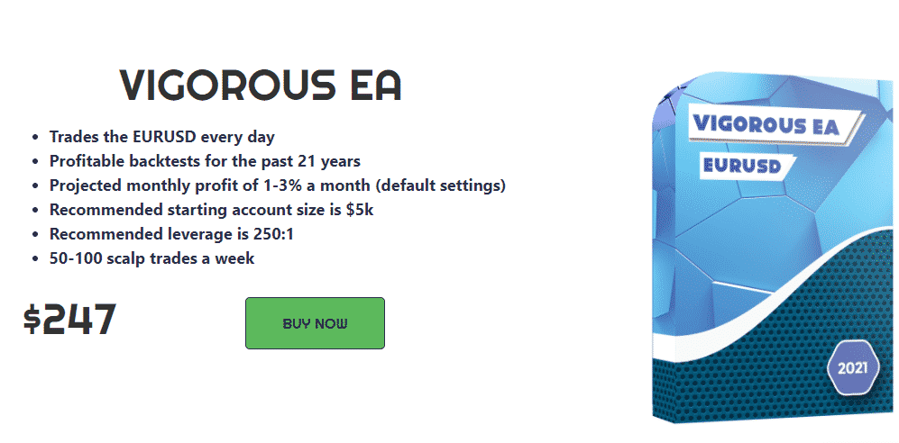 Vigorous EA Pricing
