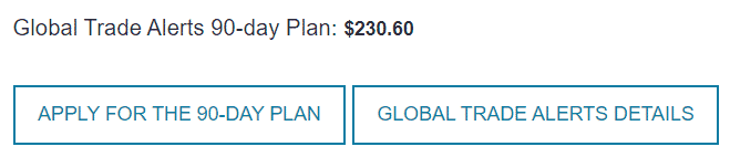 Pricing details for a 90-day plan