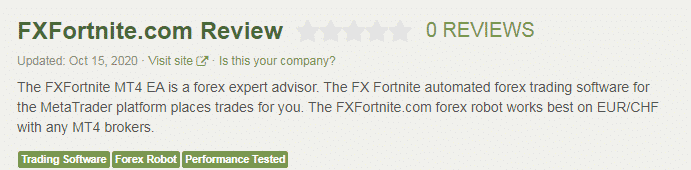 FX Fortnite’s page on FPA