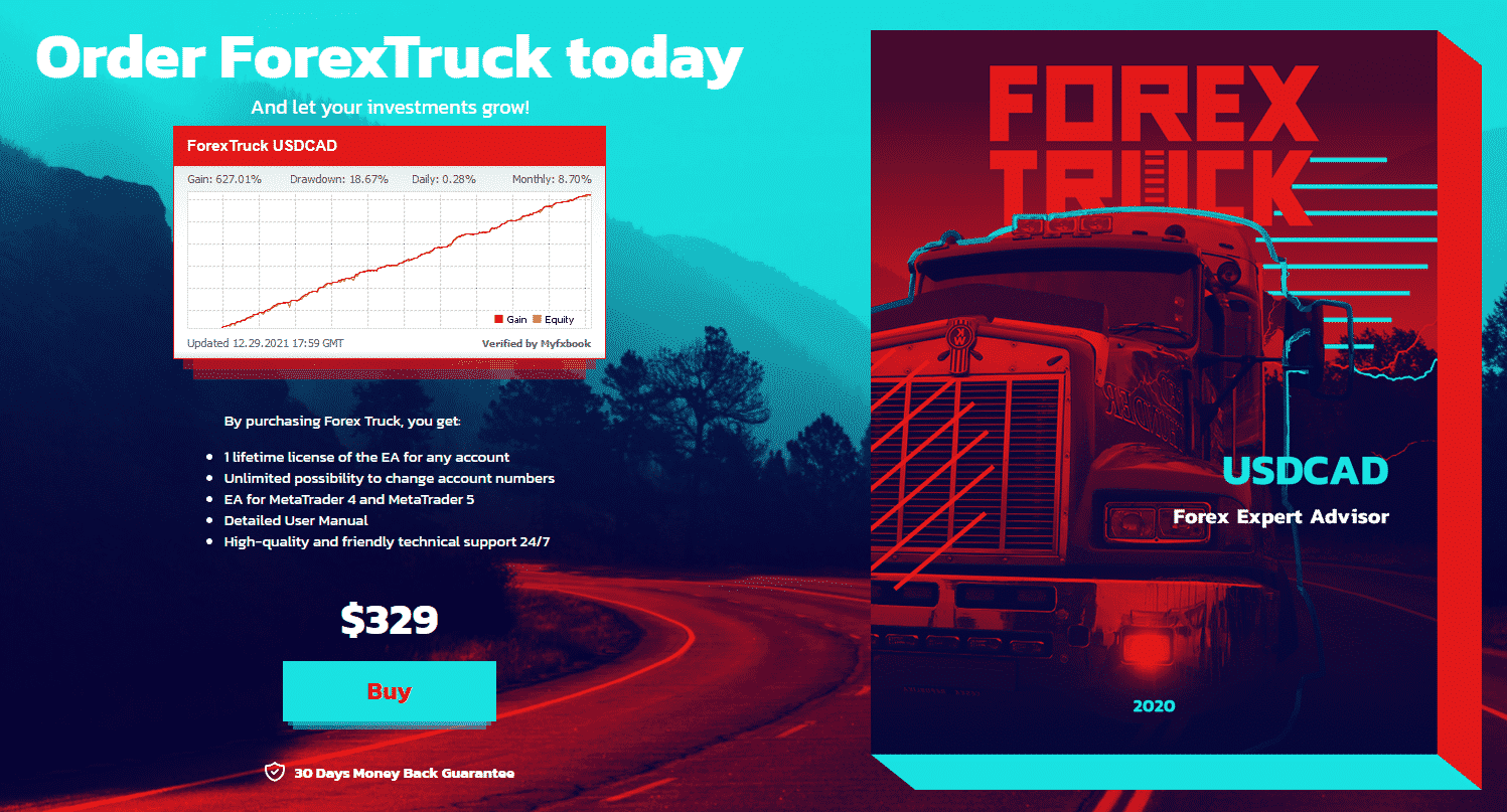 Forex Truck pricing
