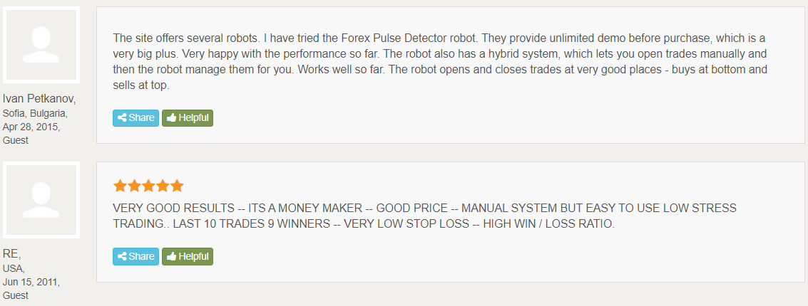 People testimonials on Forex Peace Army