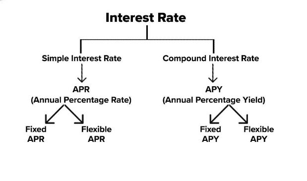 Different interest rates