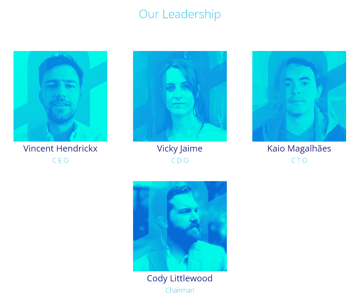 The company leaders